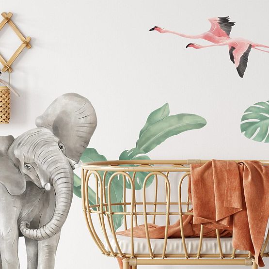 Elephant wall stickers