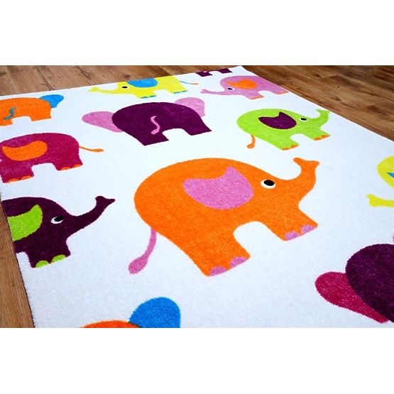 Elephants Children's Rug