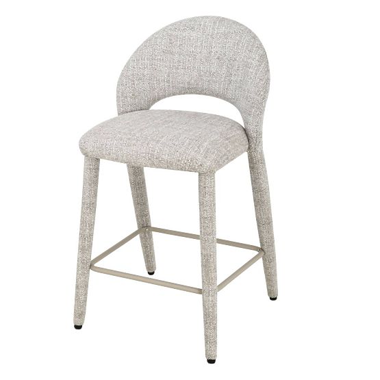Ella Bar Stool Cream-Brown