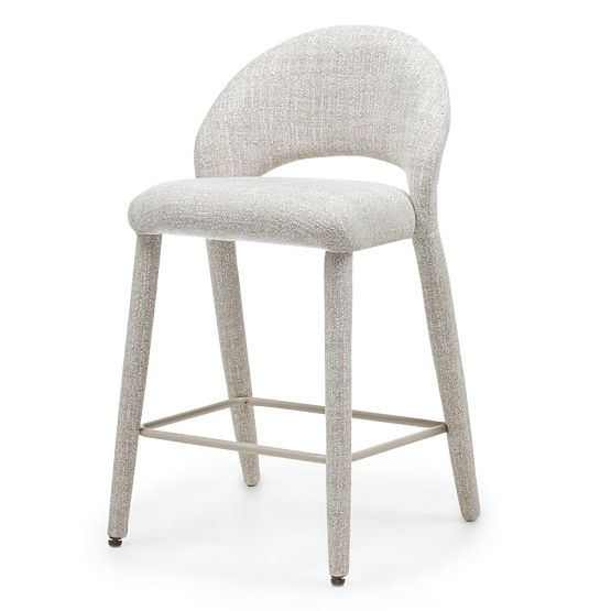 Ella Bar Stool Cream-Brown