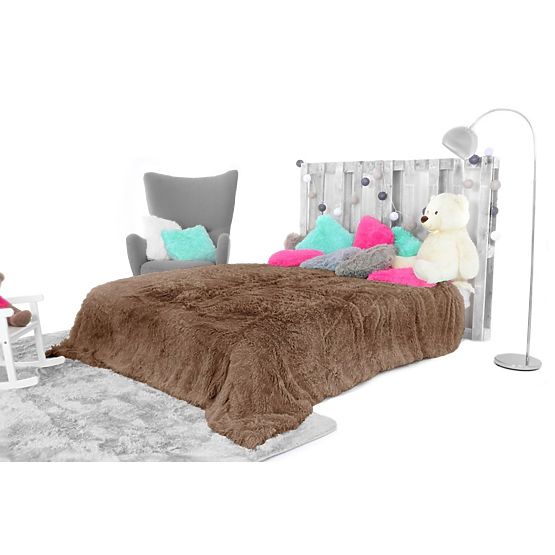 ELMO BROWN Blanket/Bed Throw