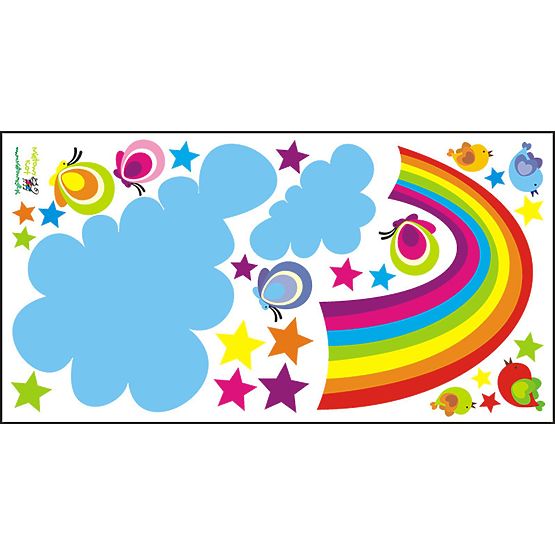 Envelope decoration Rainbow