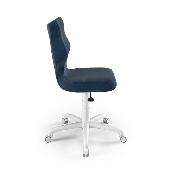 Ergonomic Desk Chair Adjusted for Height 146-176.5 cm - Navy Blue