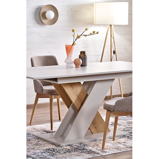 Extendable Table XARELTO Cashmere - Cremona Oak