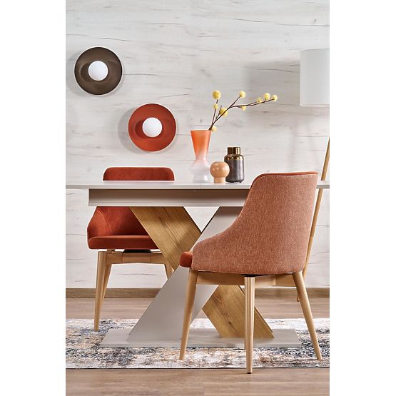 Extendable Table XARELTO Cashmere - Cremona Oak