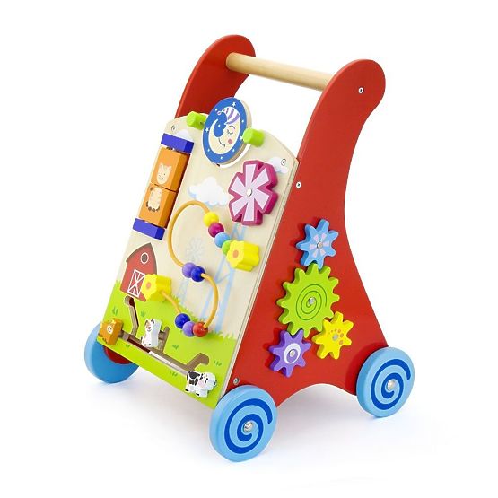 Farm Wooden Baby Push Walker