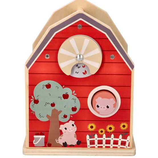 Farm Wooden Sorter with Blocks