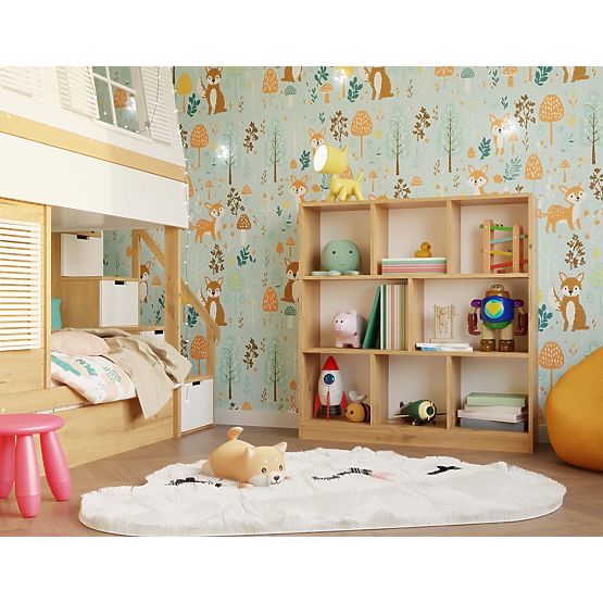 Fiesta 8P Shelf OAK ARTISAN