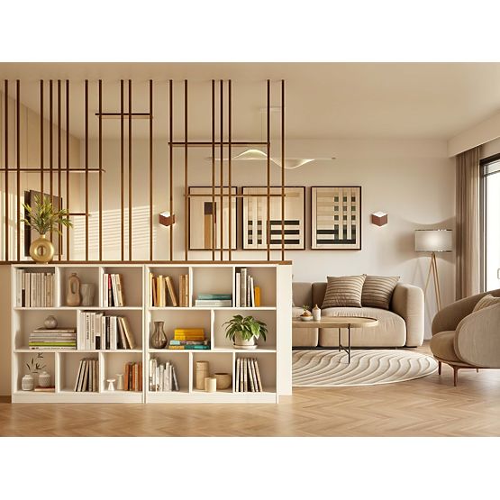 Fiesta 8P White Shelf