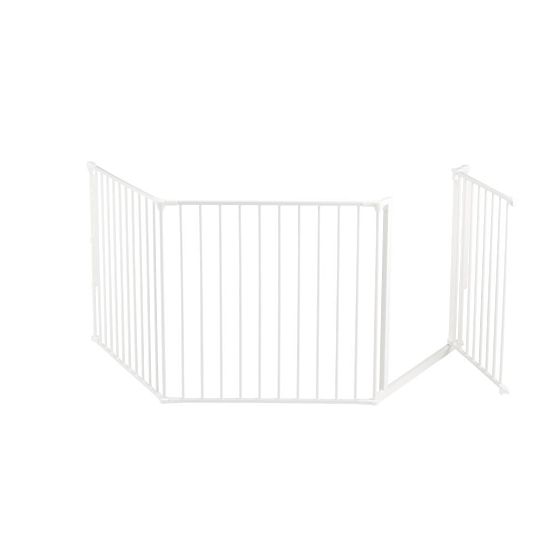 Fireplace barrier Baby Dan FLEX L -white