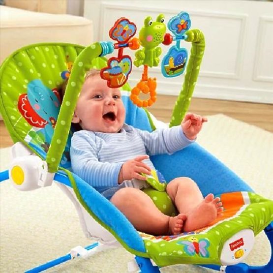 Fisher Price 2-in-1 Baby Rocker with Melodies