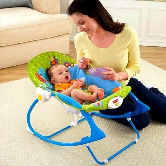 Fisher Price 2-in-1 Baby Rocker with Melodies