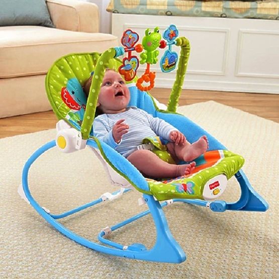Fisher Price 2-in-1 Baby Rocker with Melodies