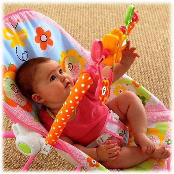 Fisher Price 2-in-1 Baby Rocker with Musical Butterfly