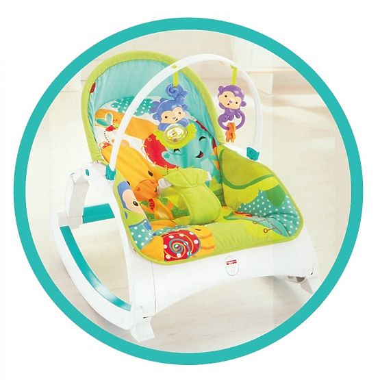 Fisher Price 3-in-1 Rainforest Baby Rocker
