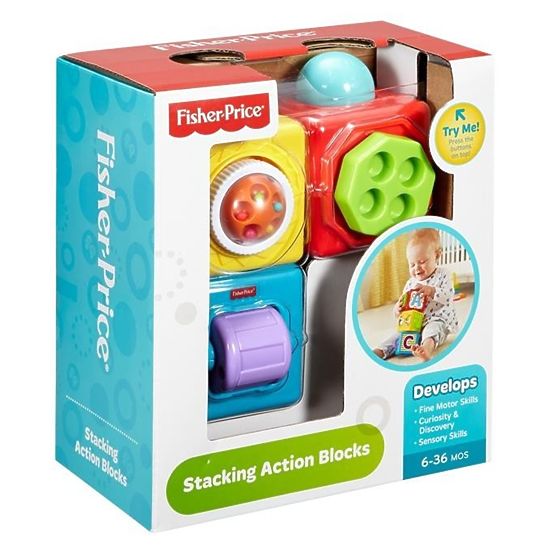 Fisher Price action cubes