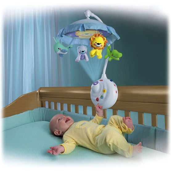 Fisher Price Cot Mobile with Projector