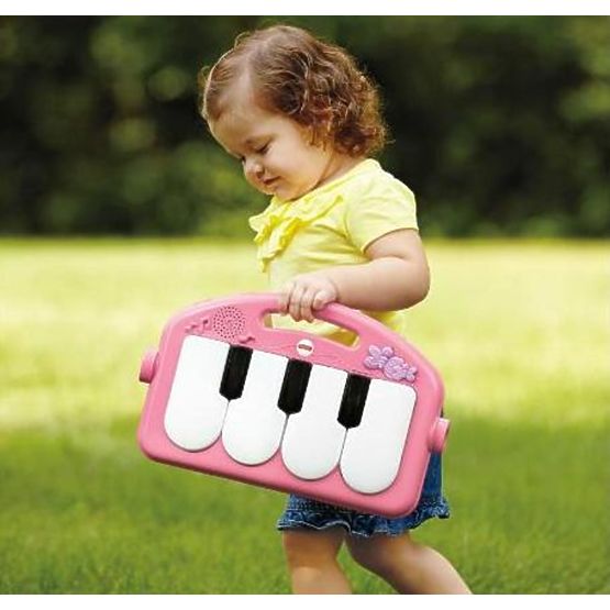 Fisher Price Kick & Play Piano Play Gym - Pink