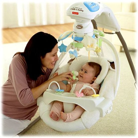 Fisher Price My Little Lamb Cradle Swing