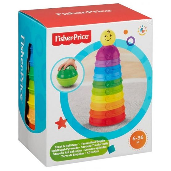 Fisher Price Stack & Roll Cups