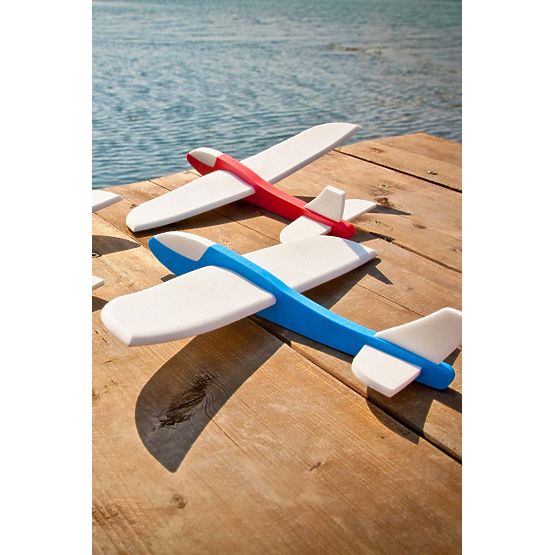 Throwing plane FLY-POP - red