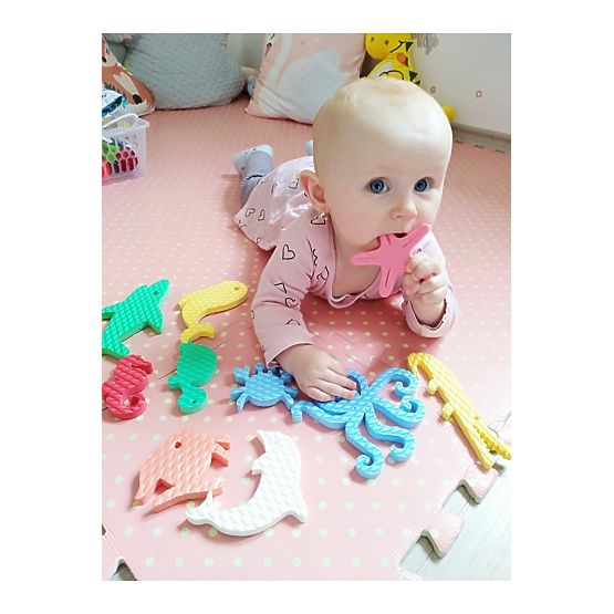 Foam bath stickers - Water animals