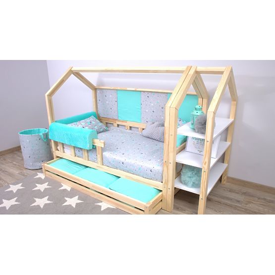 Foam bed rail Ourbaby - gray