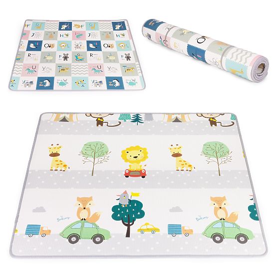 Foam Educational Double-Sided Rolling Mat with Alphabet ECOTOYS for Children