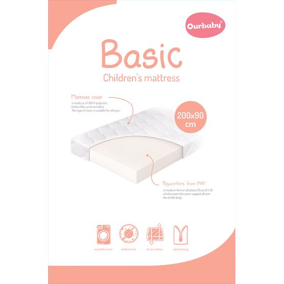 Foam Mattress Basic - 200x90 cm