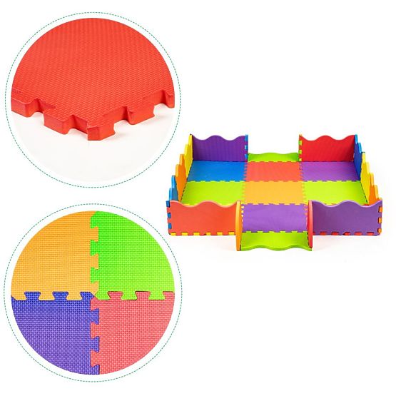 Foam pad - colorful puzzle