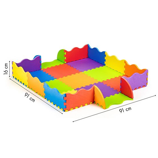 Foam pad - colorful puzzle