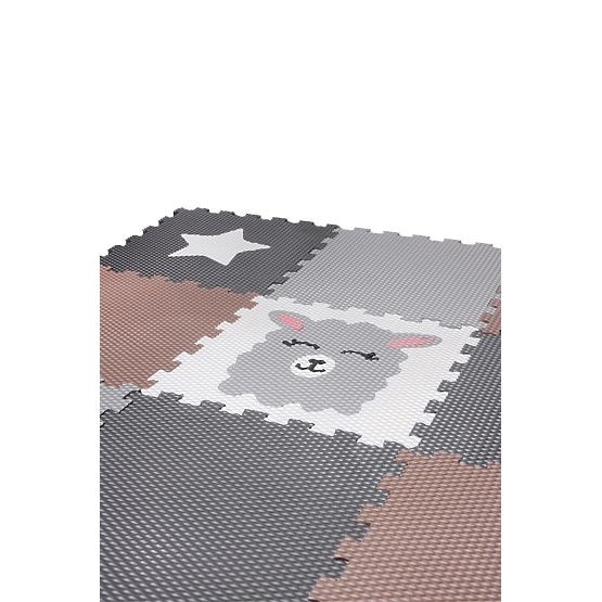 Foam play mat 12 pcs - Llama and stars
