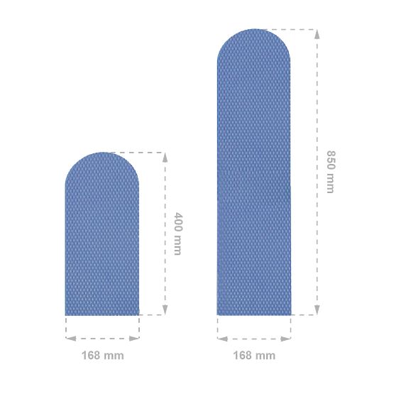 Foam wall protection - Blue panels