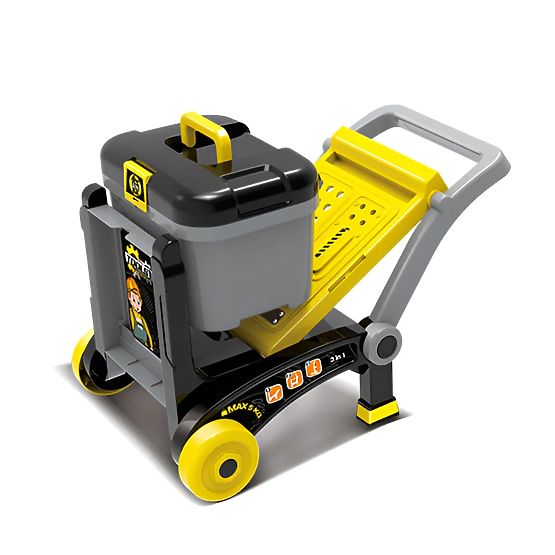 Foldable 3-in-1 Children's Workshop with Tools