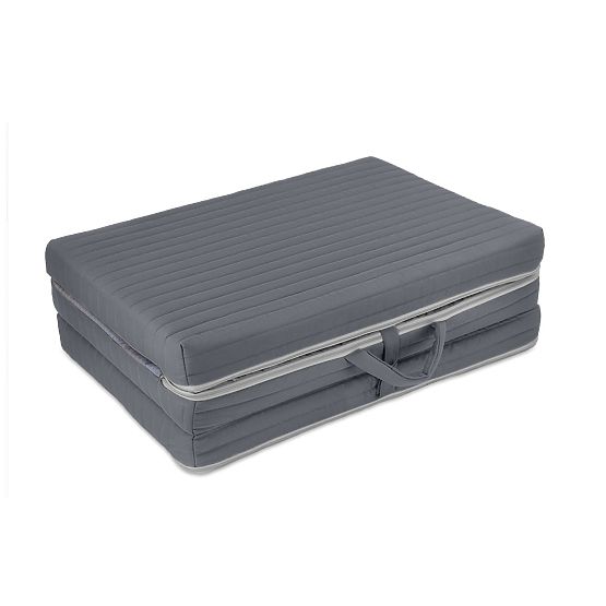 Foldable Portable Mattress Amio - 120x60 cm - Gray