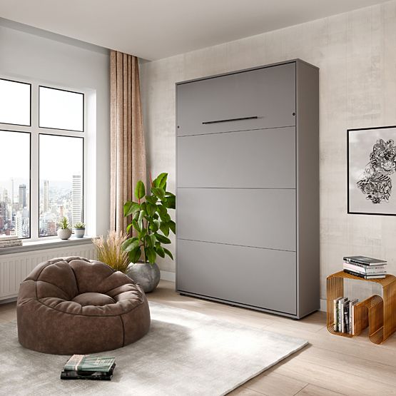 Folding Bed KOBI VERTO 120x200 Gray 1 pc