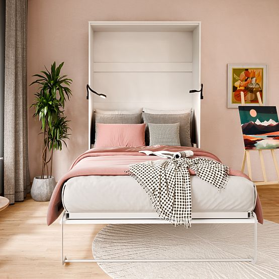 Folding Bed KOBI VERTO 120x200 White 1 pc