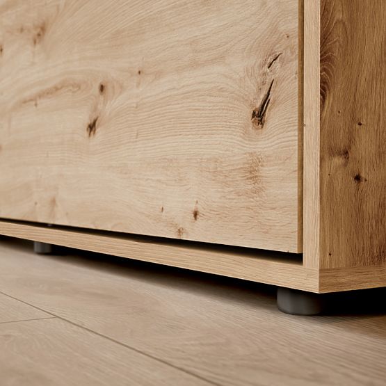 Folding Bed KOBI VERTO 90x200 Oak Artisan 1 pc