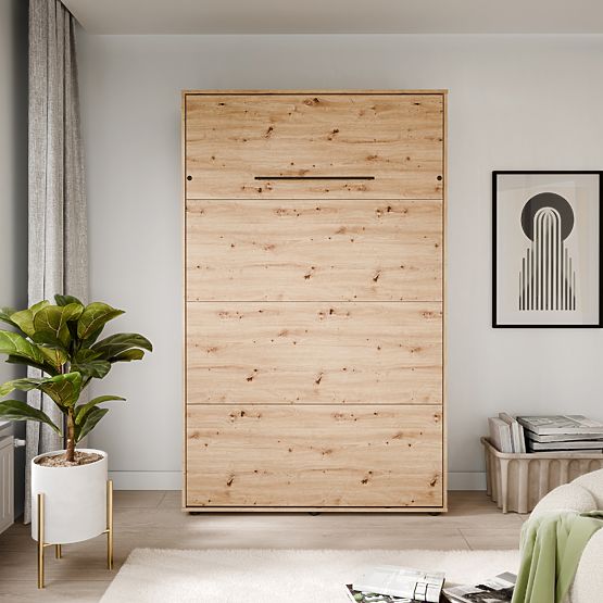 Folding Bed KOBI VERTO 90x200 Oak Artisan 1 pc