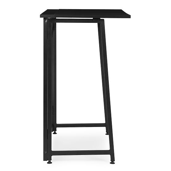 Folding Computer Desk 80x45 cm Laptop Table Black ModernHome