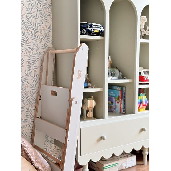Folding Learning Tower - Grey