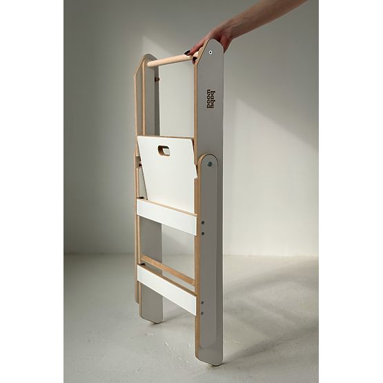 Folding Learning Tower - White