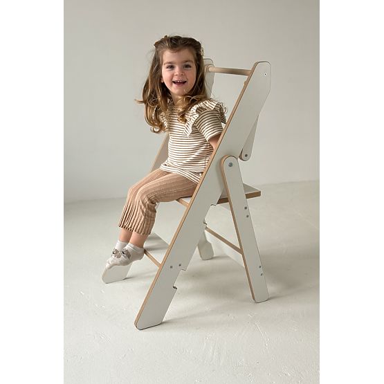 Folding Learning Tower - White