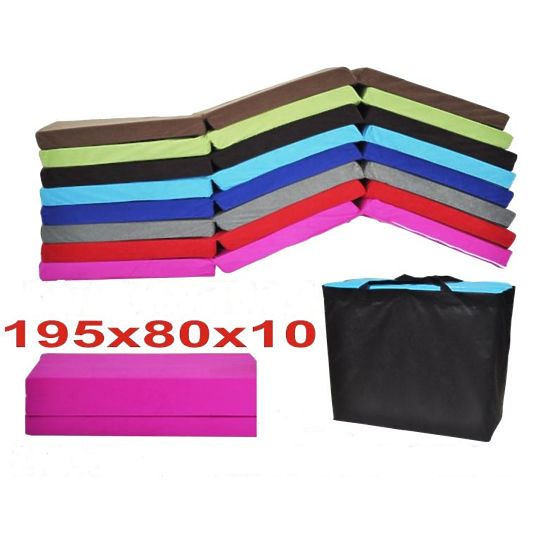 Folding mattress different color