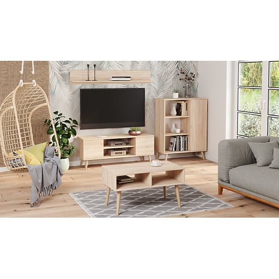 Fondi Wardrobe Sonoma Oak, Scandinavian