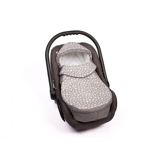 Footmuff for car seat stars