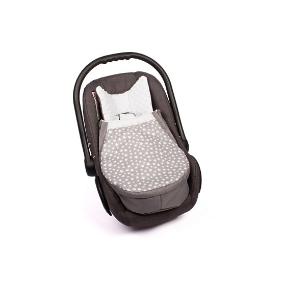 Footmuff for car seat stars