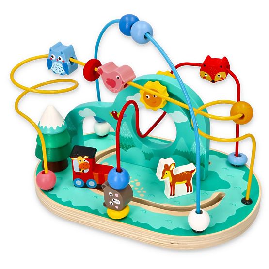 Educational Bead Maze - Forest Loop