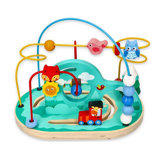 Educational Bead Maze - Forest Loop