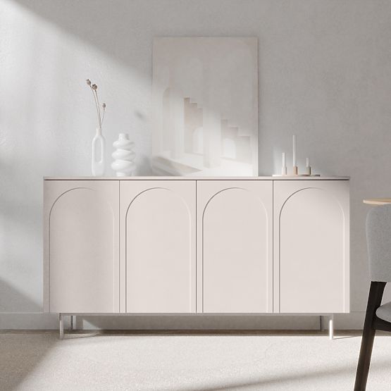 Four-Door Sideboard Helene, Cashmere